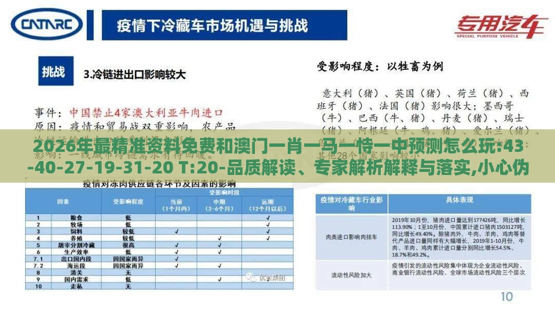 2026年最精准资料免费和澳门一肖一马一恃一中预测怎么玩:43-40-27-19-31-20 T:20-品质解读、专家解析解释与落实,小心伪假宣传