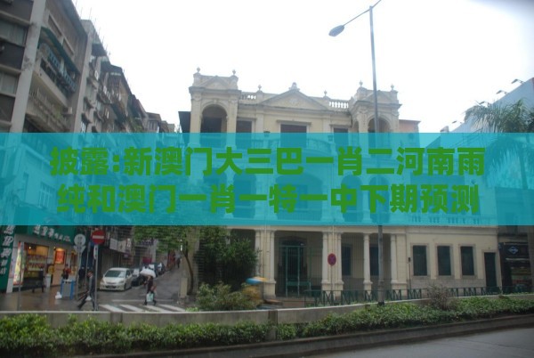 披露:新澳门大三巴一肖二河南雨纯和澳门一肖一特一中下期预测0：猴、羊、牛、鸡，2026新澳免费资科大全全面释义,最小阻力解答、解释与落实-看穿价格先涨后降把戏